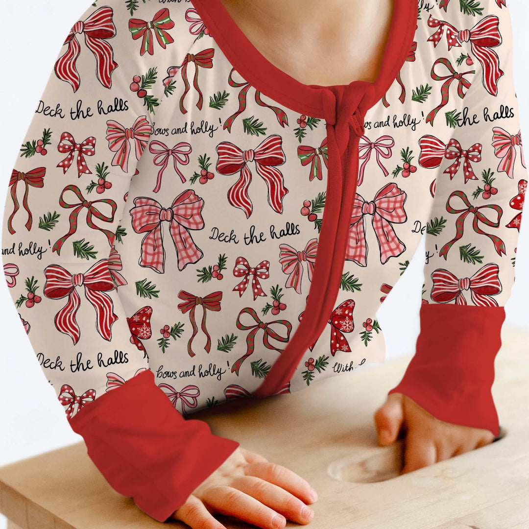 Coquette Christmas Bows Convertible Zippy