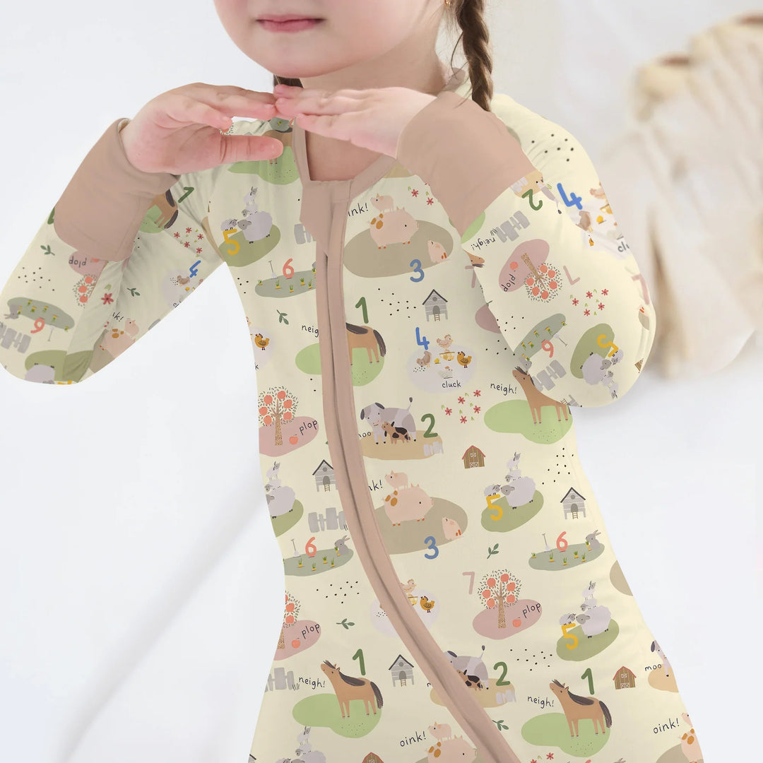 Farm Animal Counting Convertible Zippy