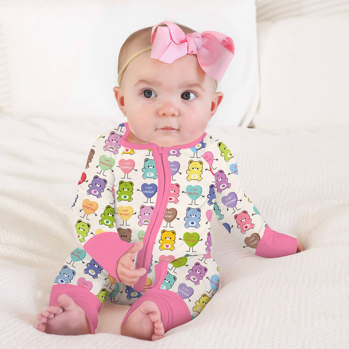 Rainbow Bears Affirmation Convertible Zippy