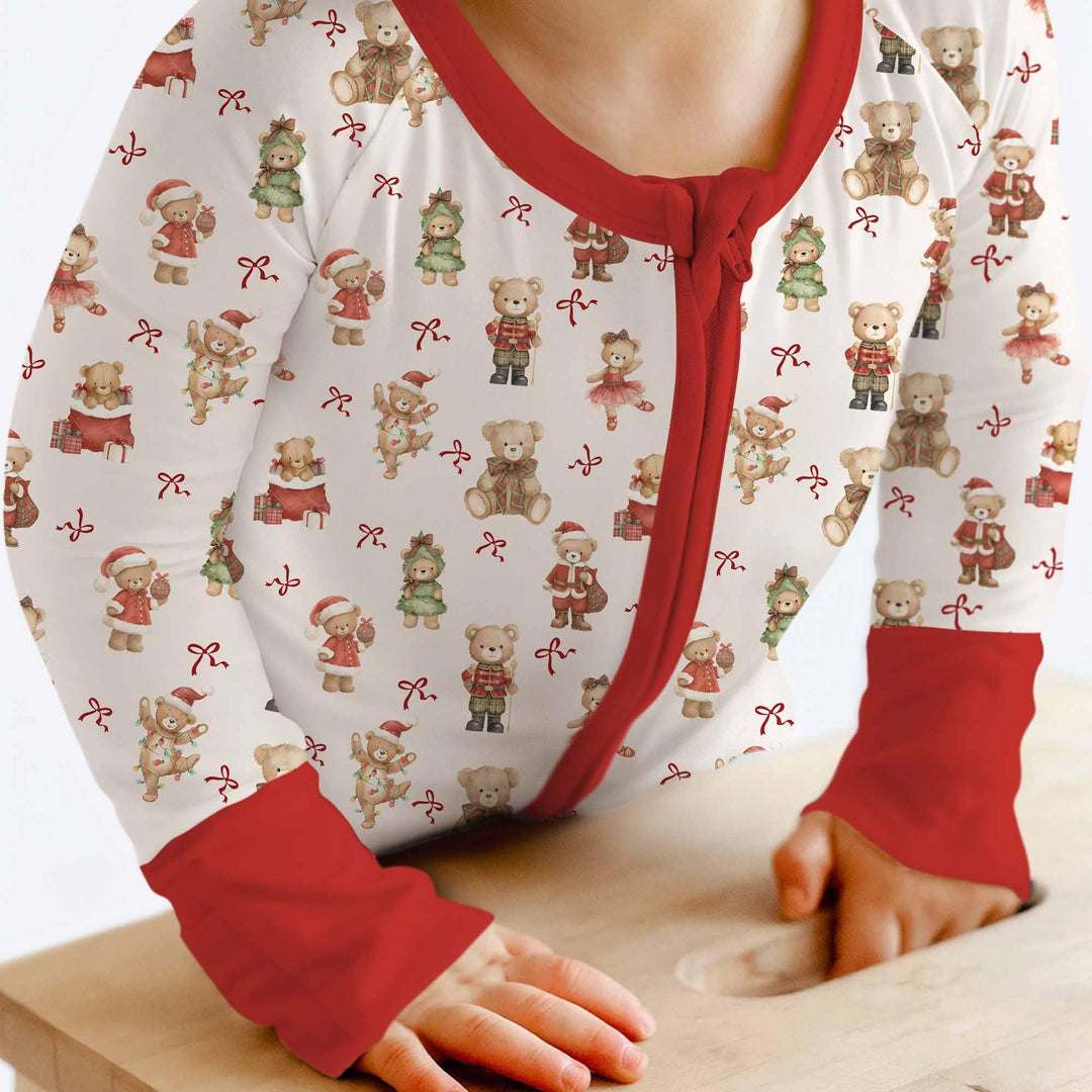 Christmas Teddy Bears Convertible Zippy