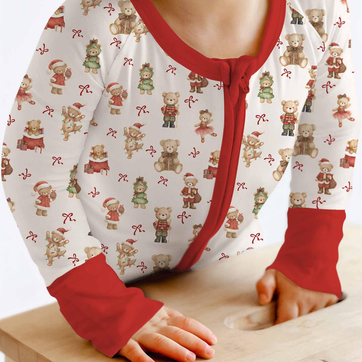 Christmas Teddy Bears Convertible Zippy