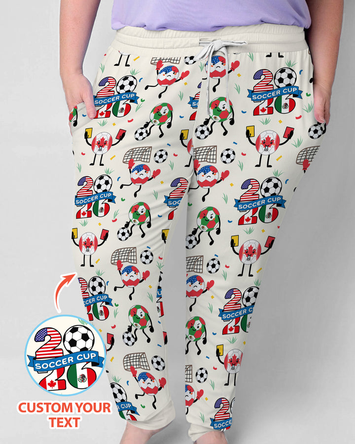 Soccer Squad 2026 Bamboo Women Pajama Set