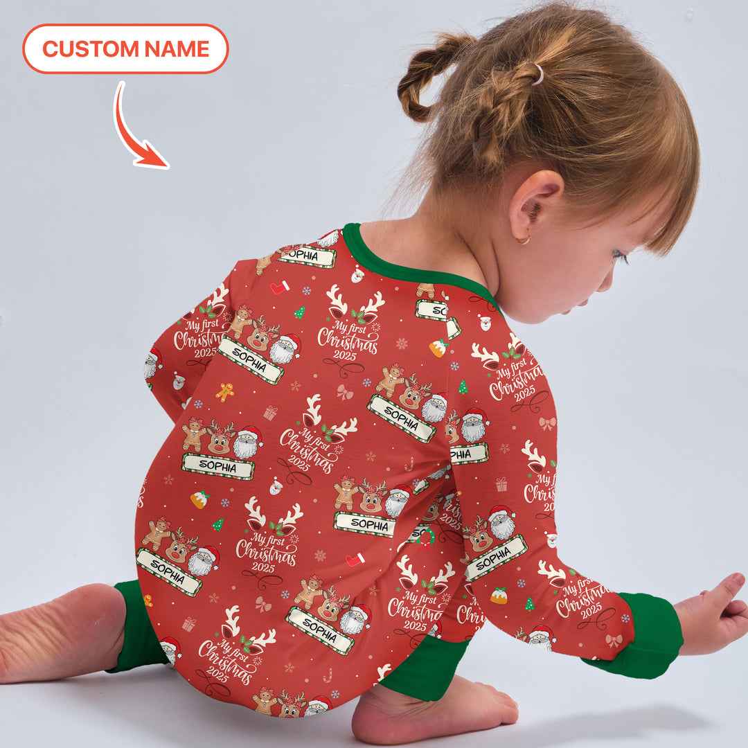 Gerippte Babykleidung mit individuellem Foto - Weich &amp; Skizzenhaft