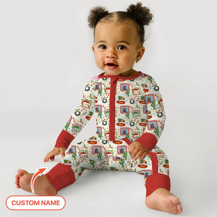 Gerippte Babykleidung mit individuellem Foto - Weich &amp; Skizzenhaft