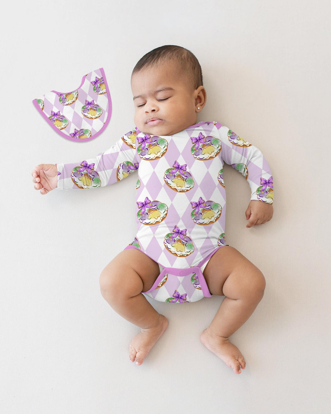 Gerippte Babykleidung mit individuellem Foto - Weich &amp; Skizzenhaft