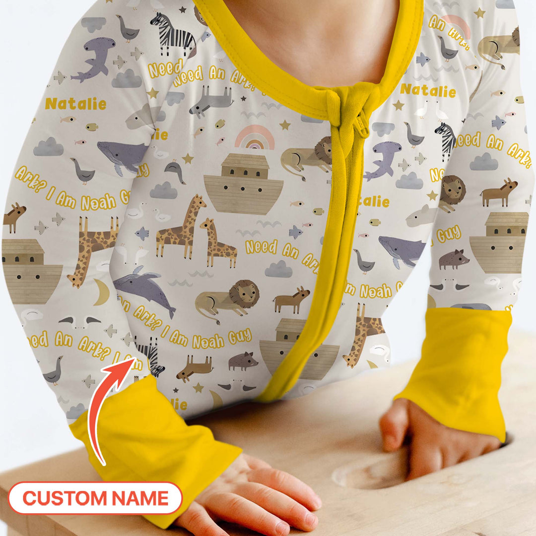 Need An Ark? I Noah Guy Custom Name Convertible Zippy