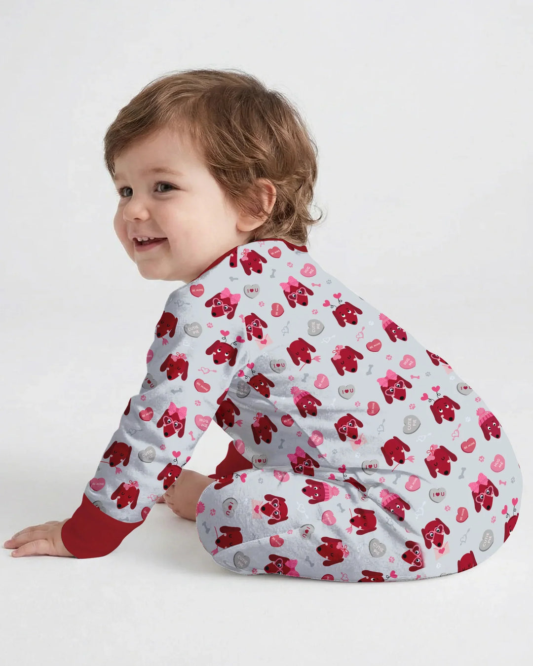 Gerippte Babykleidung mit individuellem Foto - Weich &amp; Skizzenhaft