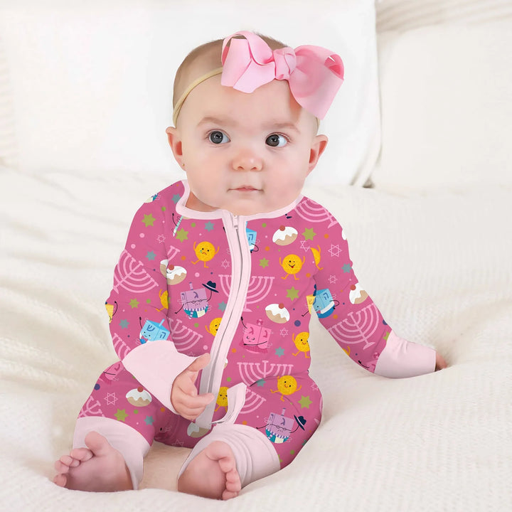 Hanukkah Little Dreidel Family Convertible Zippy