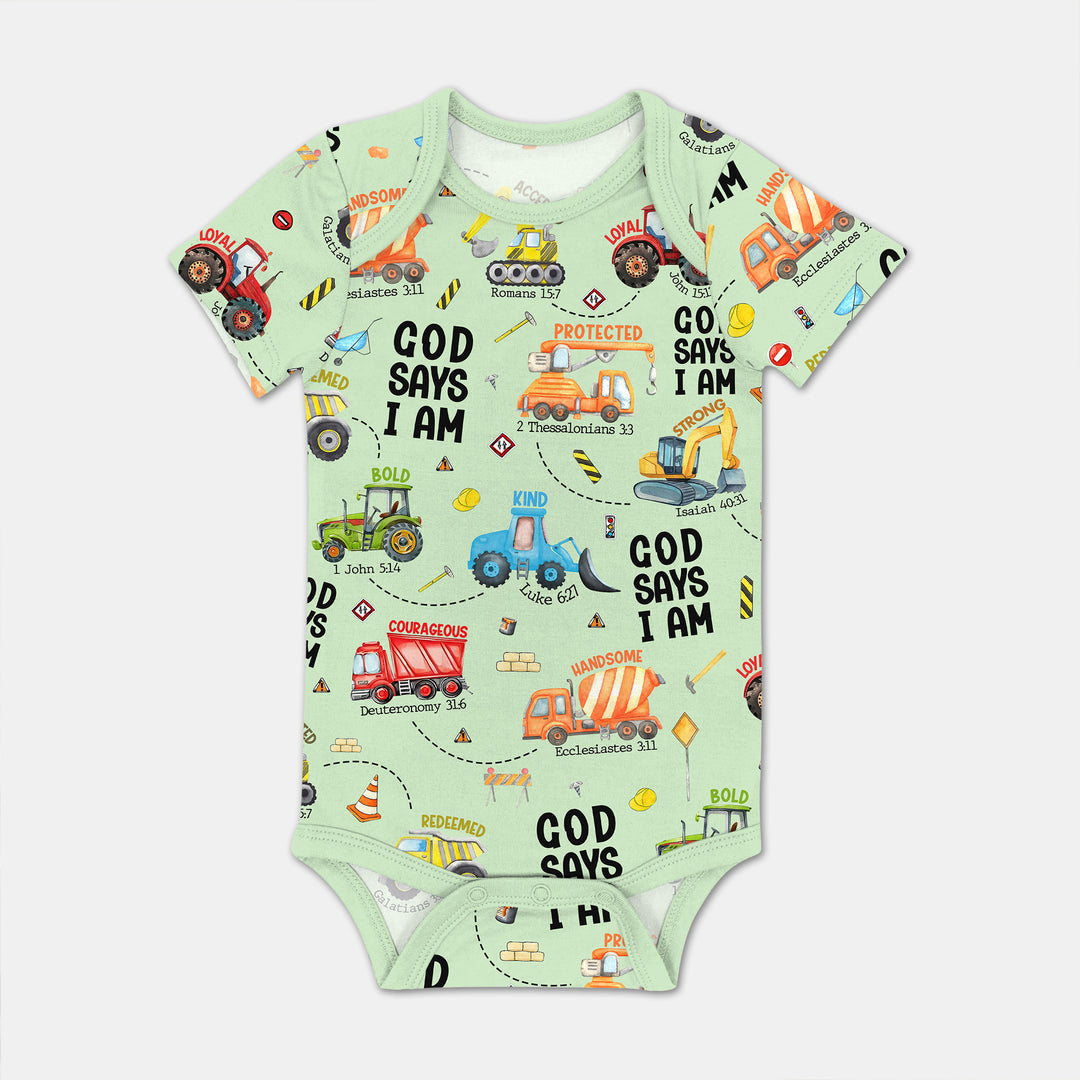 God Says I Am Boy BodySuit