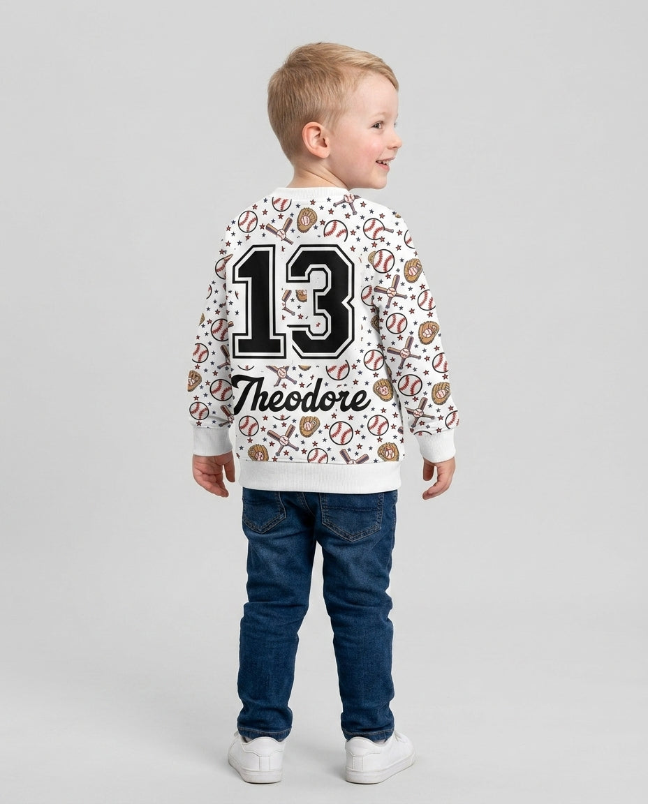 Custom Template Bambus-Rundhals-Sweatshirt