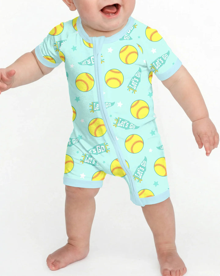 Softball Lovers Shorty Zippy