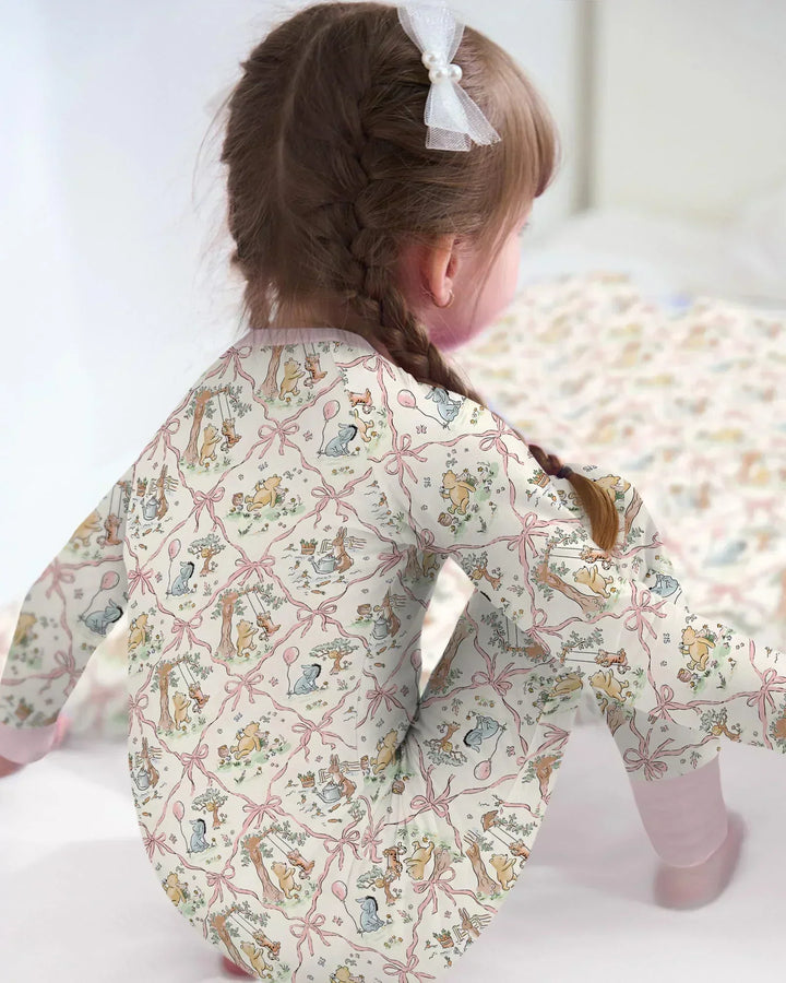 Spring Meadow Friends Bamboo Convertible Zippy