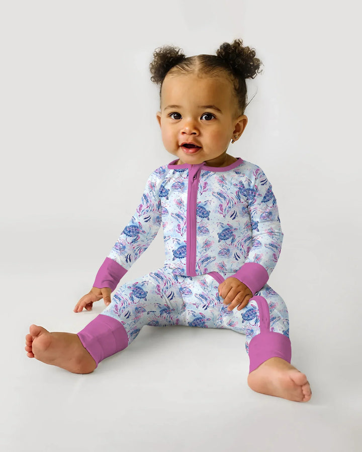 Little Turtles Family Matching Bamboo Convertible Zippy