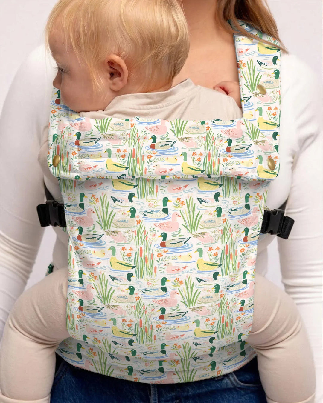 Whimsical Mallard Duck Baby Carrier