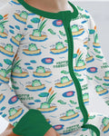 Gerippte Babykleidung mit individuellem Foto - Weich &amp; Skizzenhaft