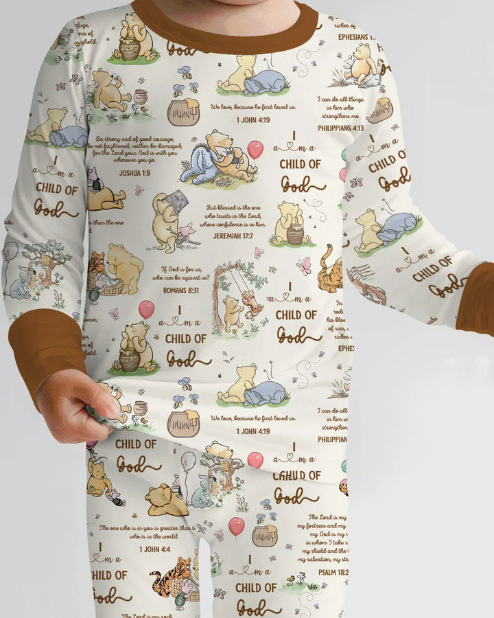 Child of God Whimsy Woodland Two Piece Long Sleeve Pajama Set