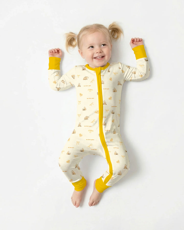Sweat Yellow Mama Bear Convertible Zippy
