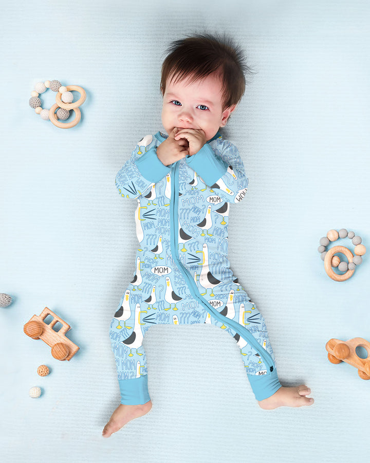 Funny Seagull MOM Convertible Zippy