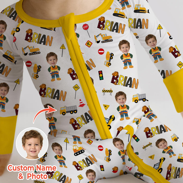 Custom Photo Doodle Little Builder Convertible Zippy