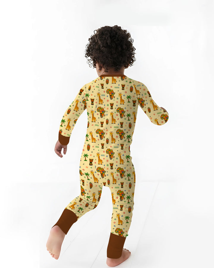 African Culture Bamboo Convertible Zippy