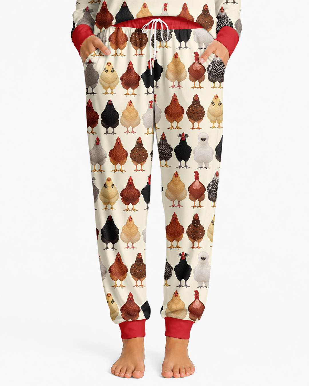 Cluckin' Cute Bamboo Women Pajama Set