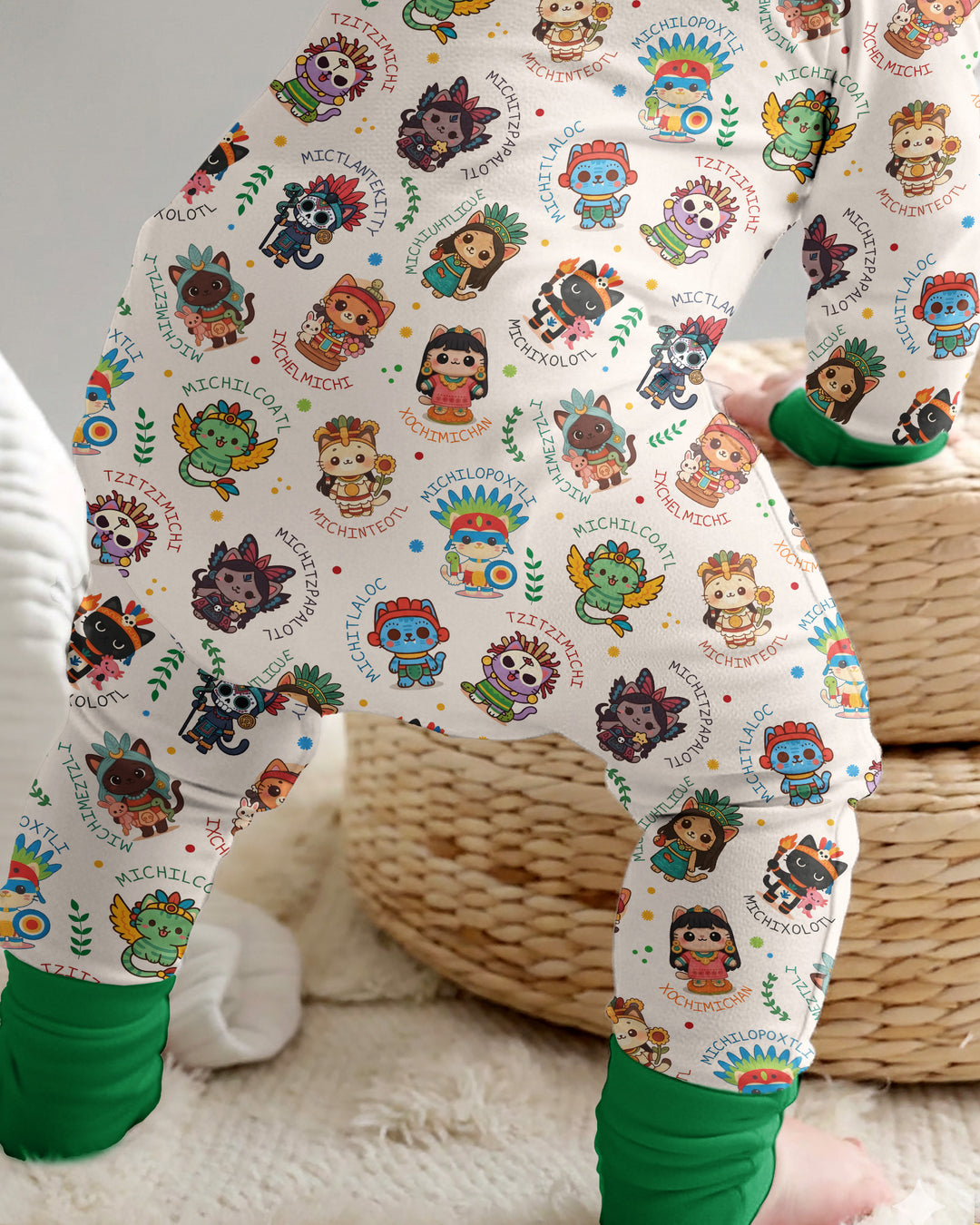 Michi Fiesta Azteca Bamboo Convertible Zippy