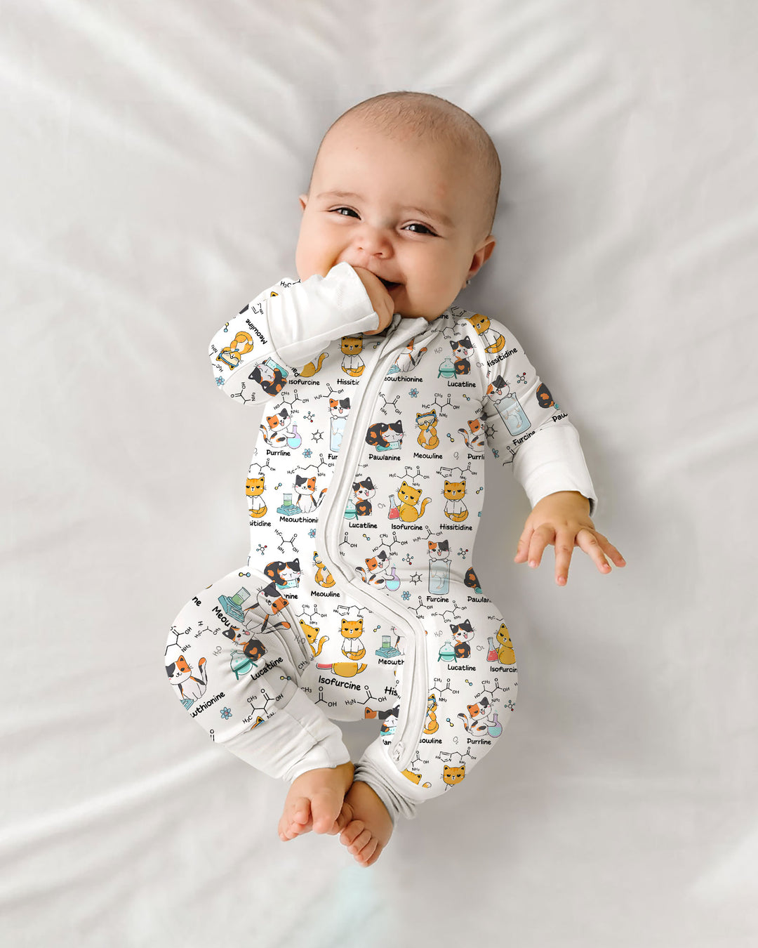 Biochemistry Cat Bamboo Convertible Zippy