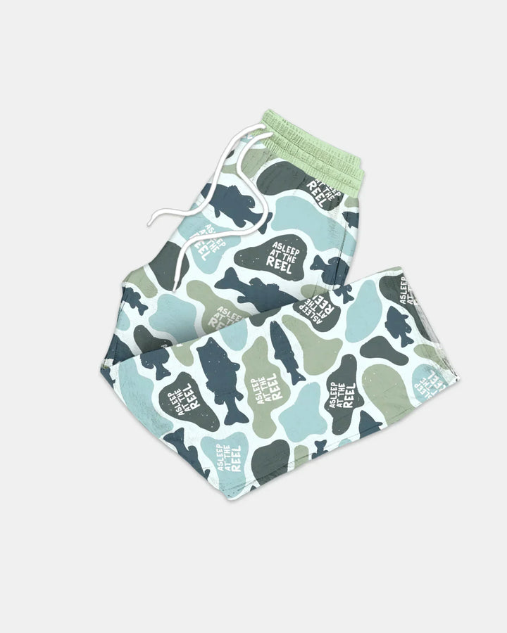 Asleep At The Reel Matching Daddy & Me Men's Pajama Set