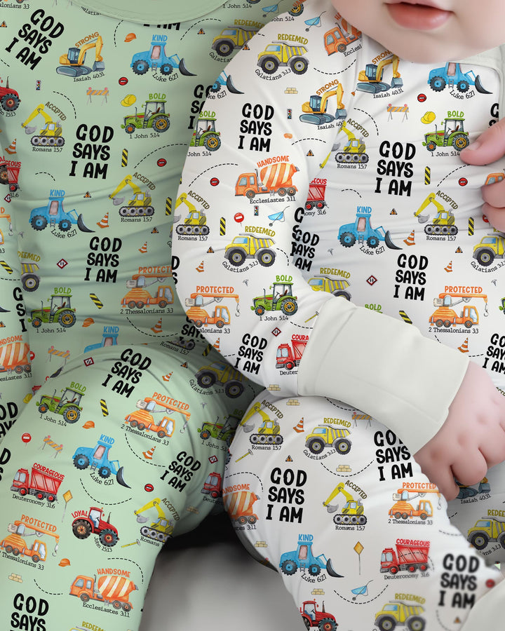 God Says I Am Boy Convertible Zippy