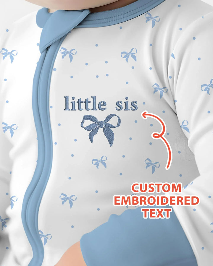 Gerippte Babykleidung mit individuellem Foto - Weich &amp; Skizzenhaft