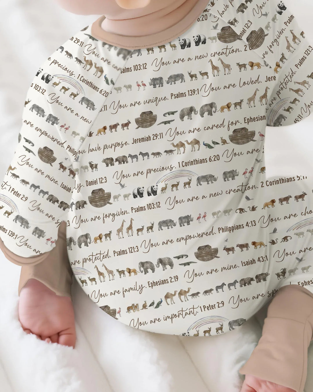 Biblical Noah's Ark Bamboo Convertible Zippy