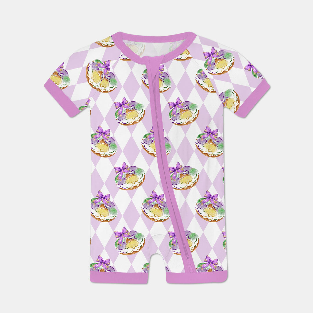 Mardi Gras Donut Shorty Zippy