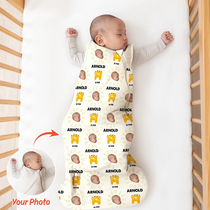 Alphabet Custom Name And Photo Sleep Bag 1.0 TOG