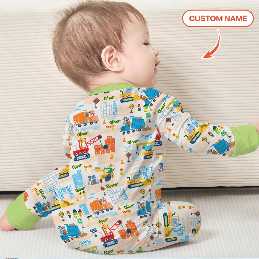 Little Builder Friends Custom Name Convertible Zippy