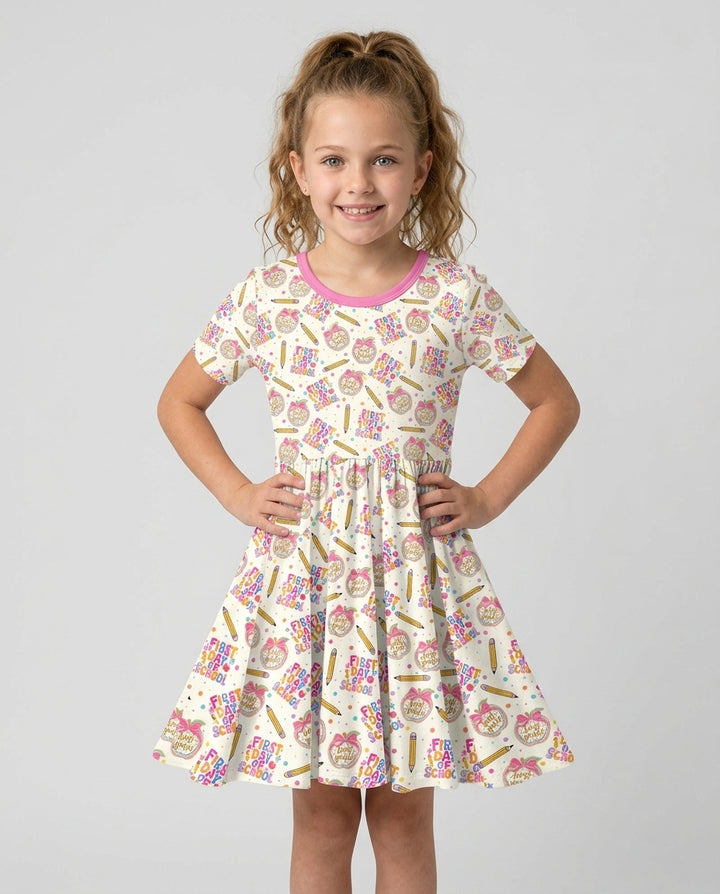 Vorlage Bambus Twirl Kleid
