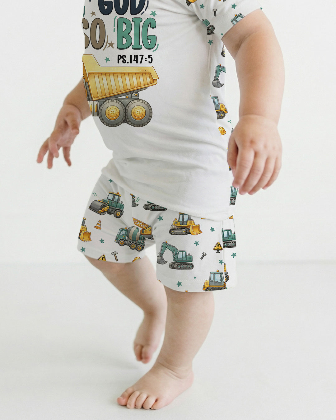 Conjunto de Pijama de Dos Piezas de Bambú con Mangas Cortas y Pantalones Cortos
