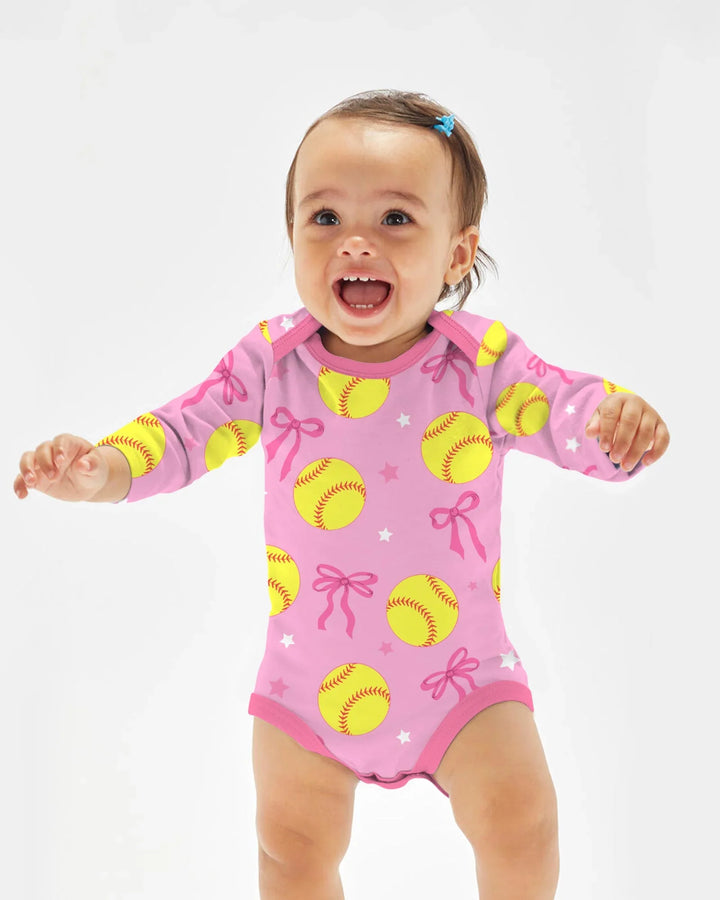 Softball Lovers Bamboo Bodysuit