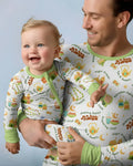 Ramadan Mubarak Matching Family Bamboo Men's Pajama Set