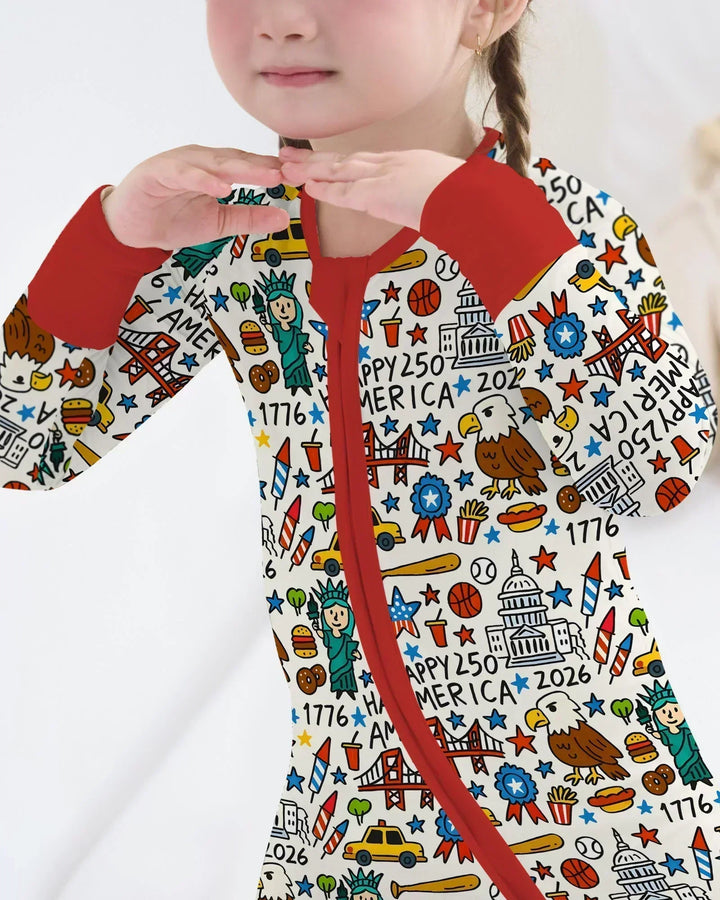 Doodle America 250th Anniversary Family Convertible Zippy