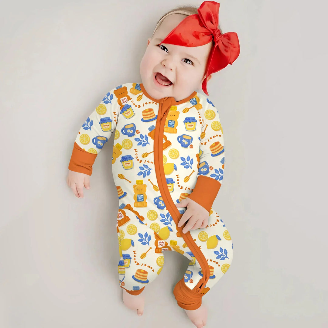 Gerippte Babykleidung mit individuellem Foto - Weich &amp; Skizzenhaft