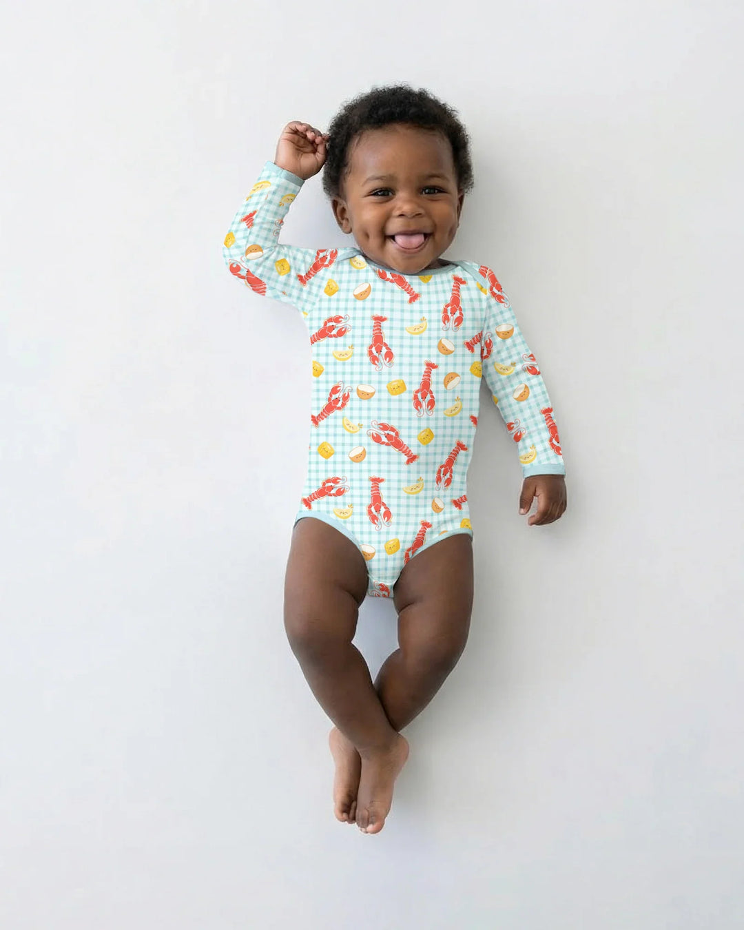 Gerippte Babykleidung mit individuellem Foto - Weich &amp; Skizzenhaft