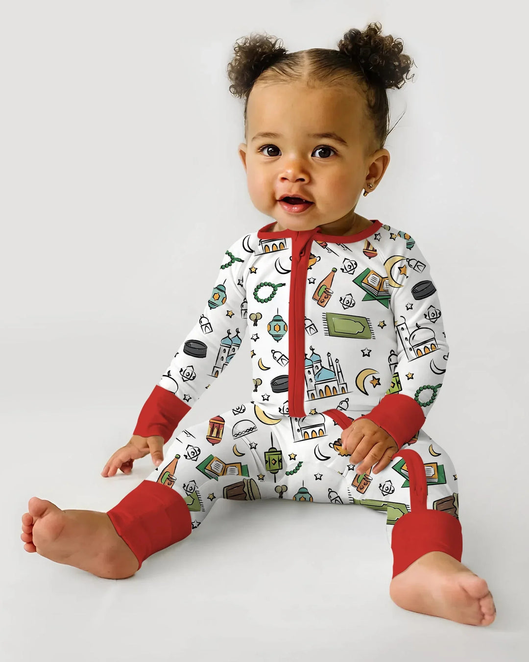 Gerippte Babykleidung mit individuellem Foto - Weich &amp; Skizzenhaft