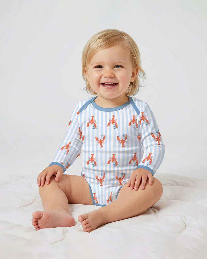 Gerippte Babykleidung mit individuellem Foto - Weich &amp; Skizzenhaft