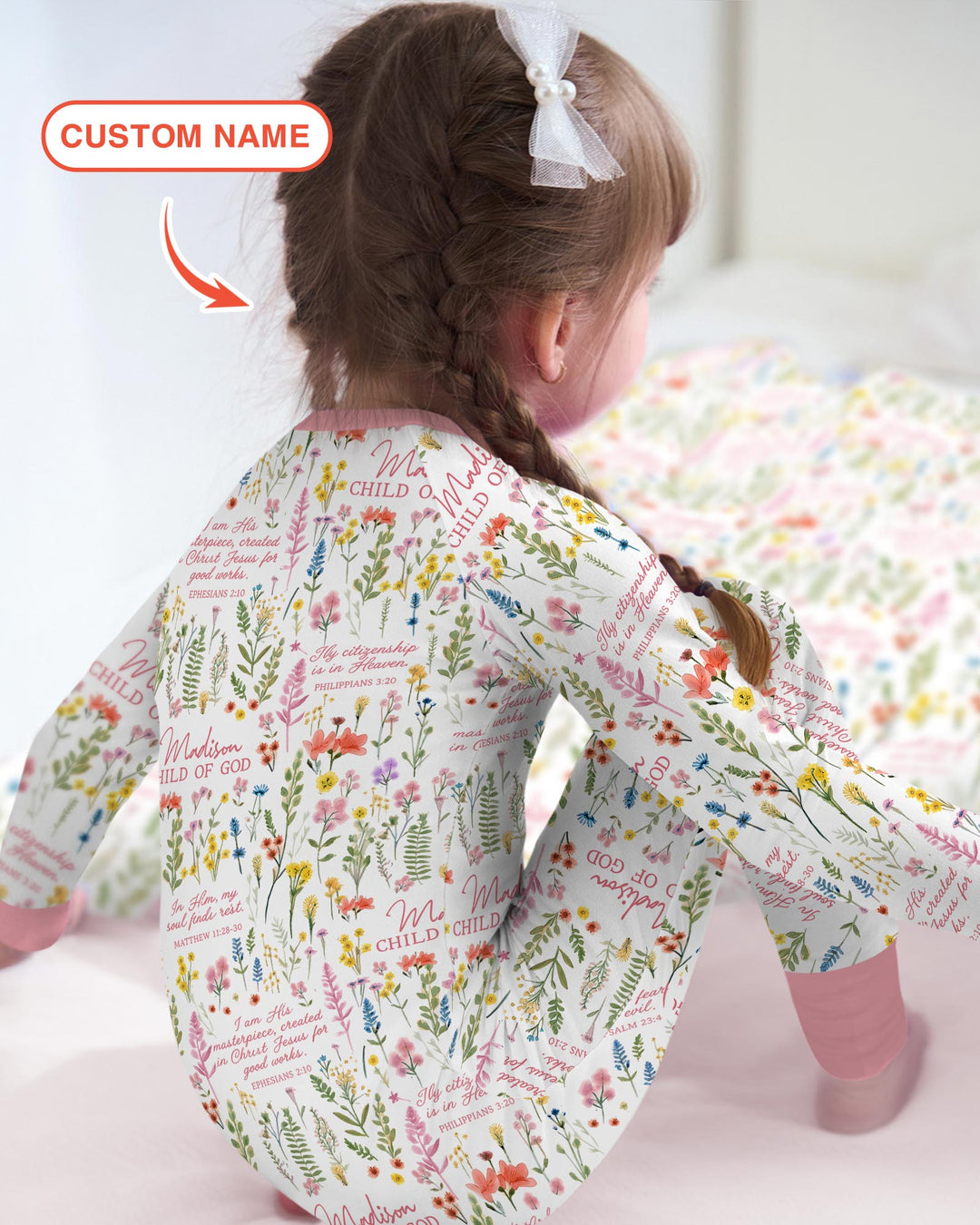 Gerippte Babykleidung mit individuellem Foto - Weich &amp; Skizzenhaft