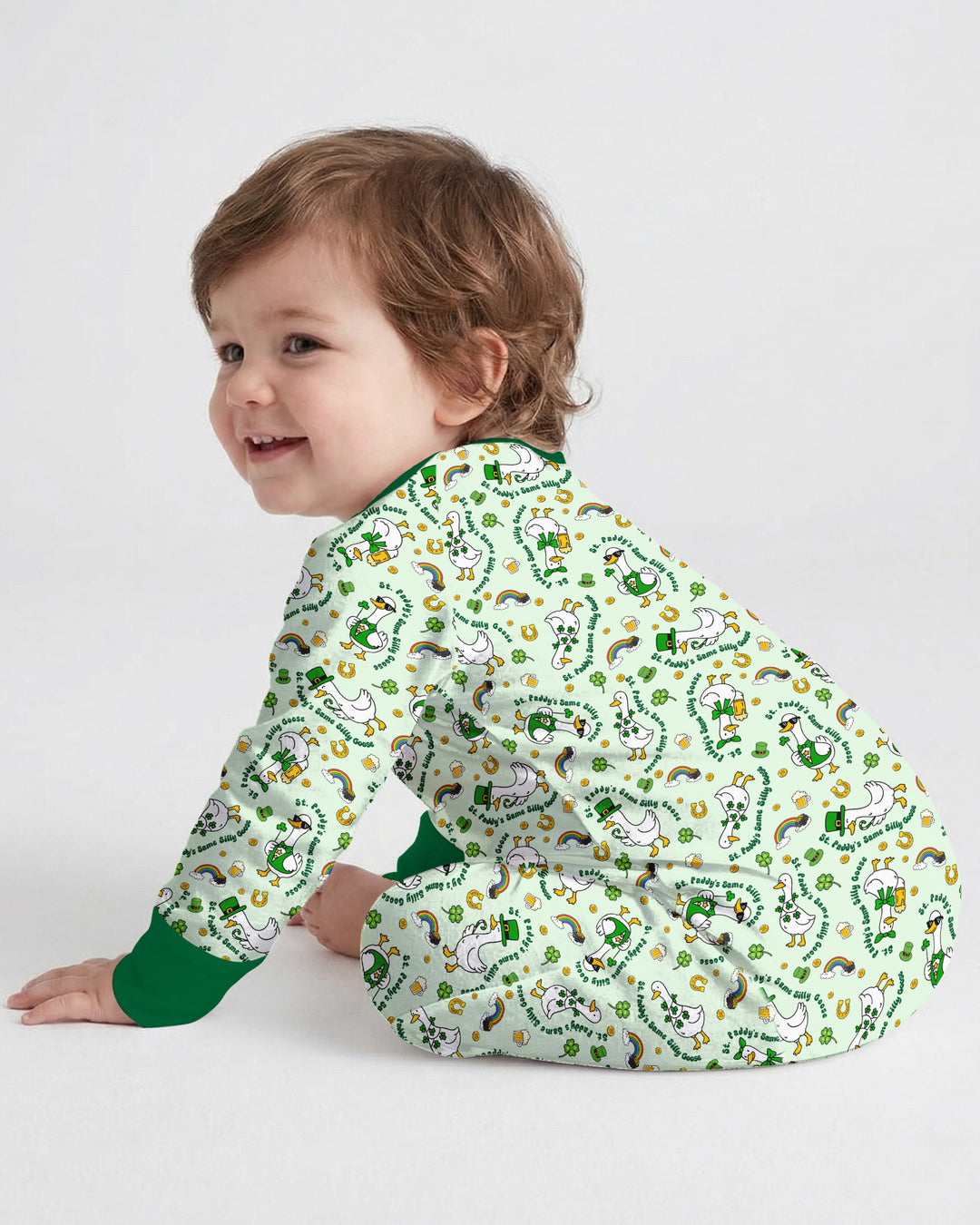 St. Patrick's Day Silly Goose Convertible Zippy