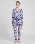 Freedom Floaties Family Matching Bamboo Women Pajama Set