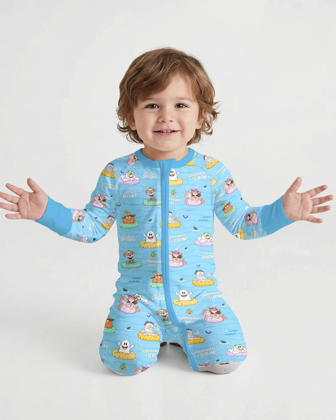Summerween Cartoon Bamboo Convertible Zippy