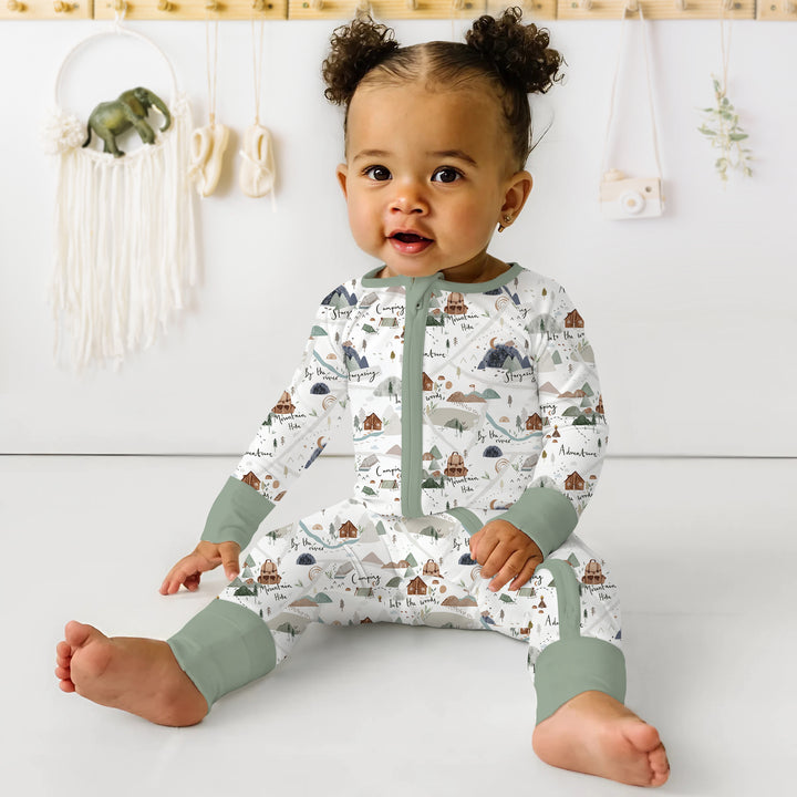 Gerippte Babykleidung mit individuellem Foto - Weich &amp; Skizzenhaft