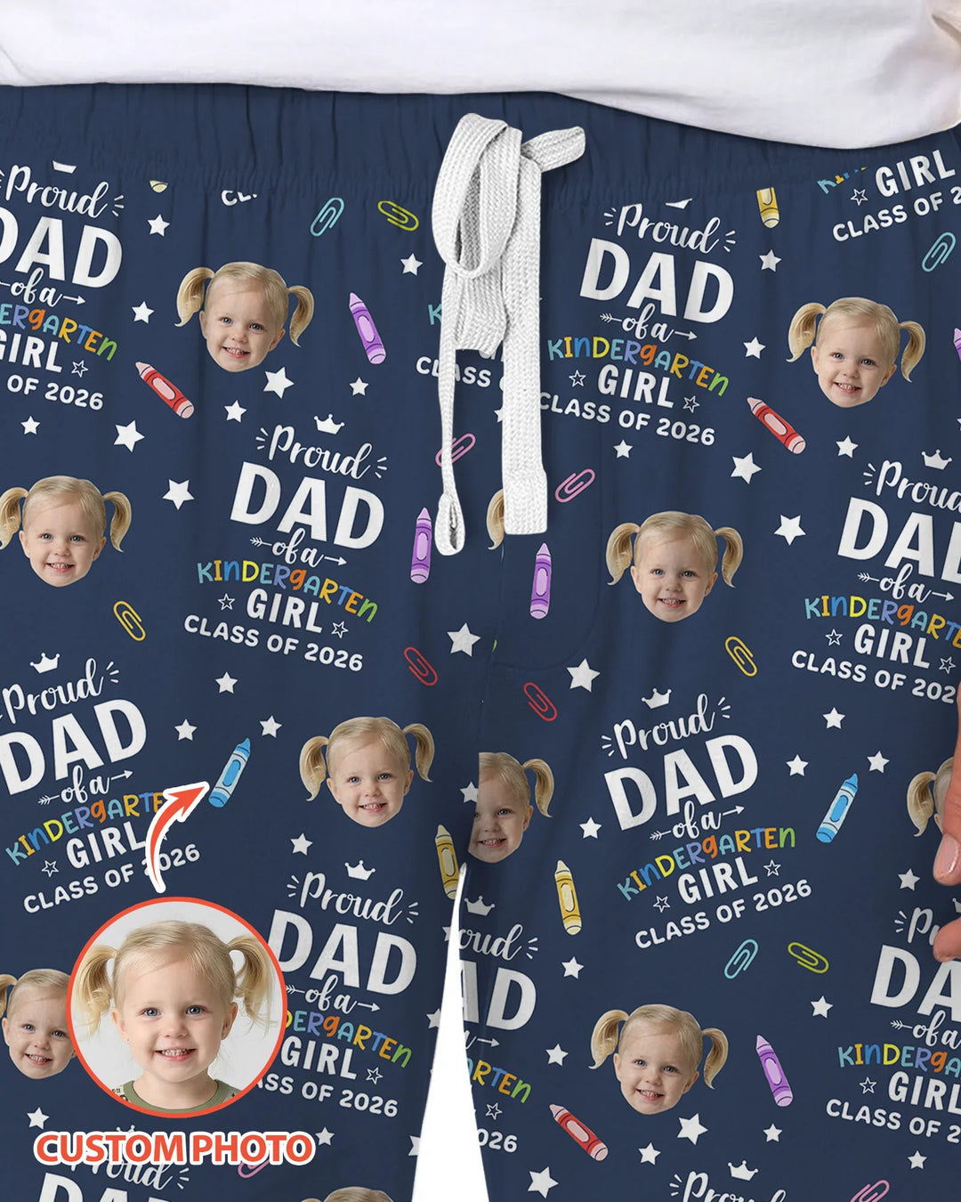 Proud Dad Mom Of Class Of 2026 Bamboo Men's Pajama Set