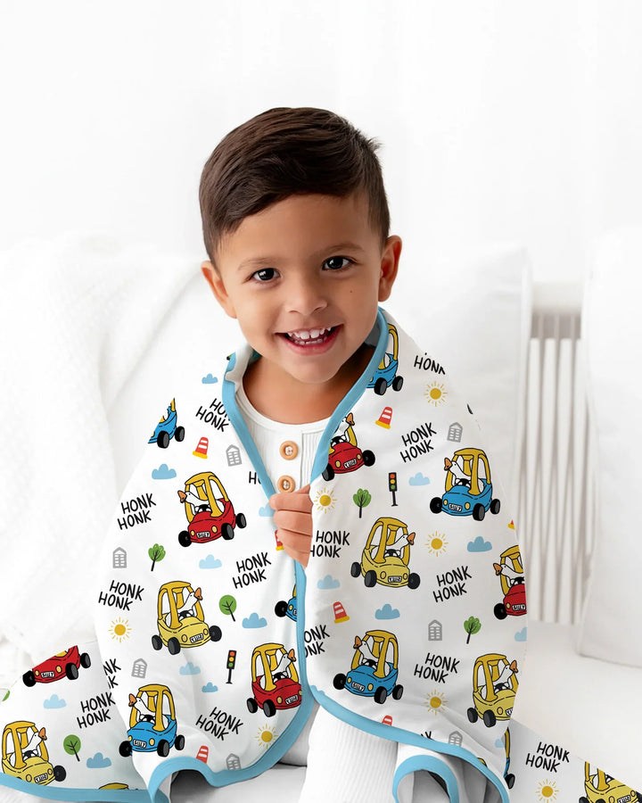 Honk Honk Silly Goose Bamboo Blanket